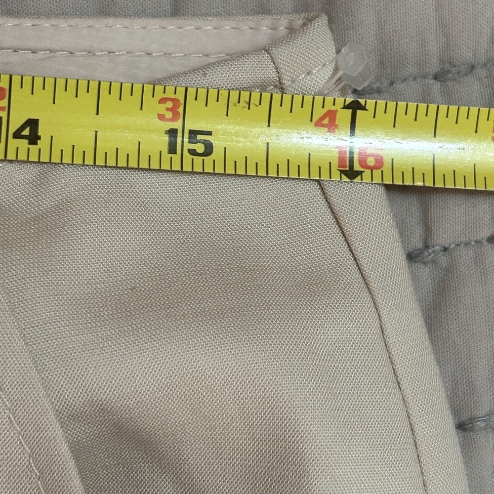 Trina Turk Cream Dress Pants Elegant Design Size 8 TENCEL NWOT - Picture 4 of 4